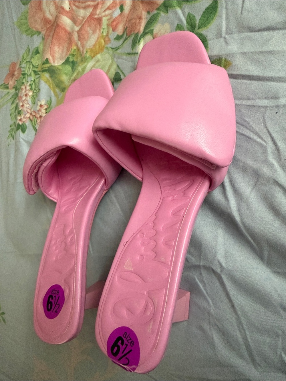 Pink Women's Slide Sandals